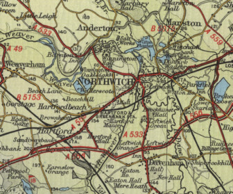 Northwich Map