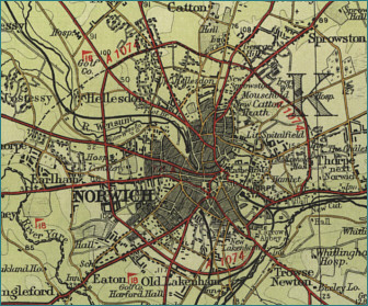 Norwich Map