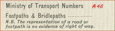 map key to footpaths