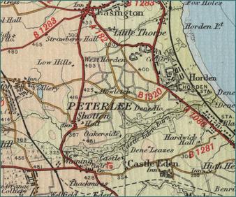 Peterlee Map