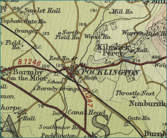 Pocklington Map