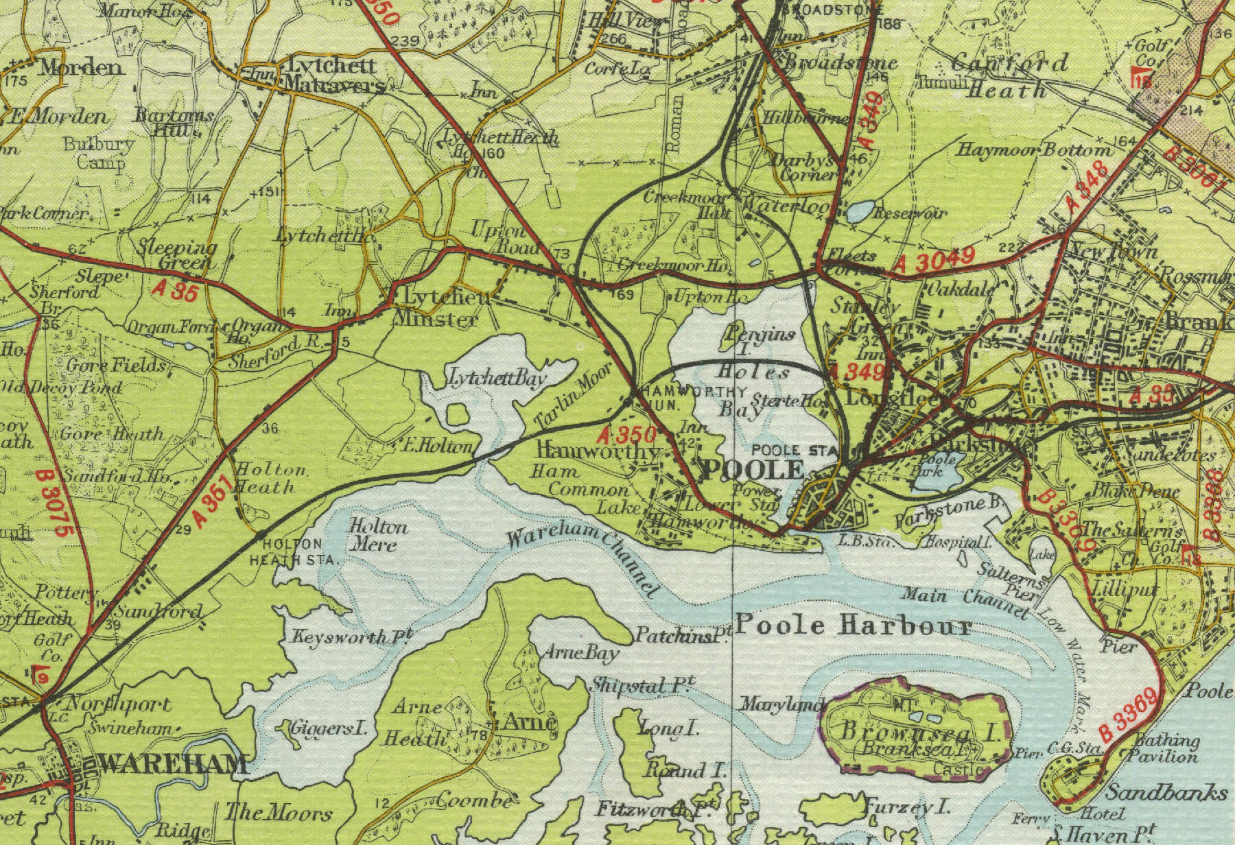 Poole Park Map