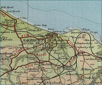 Saltburn Map