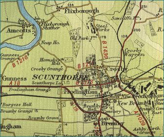 Scunthorpe Map