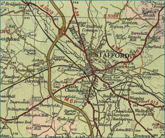 Stafford Map