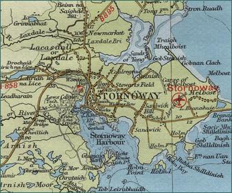 Stornoway Map