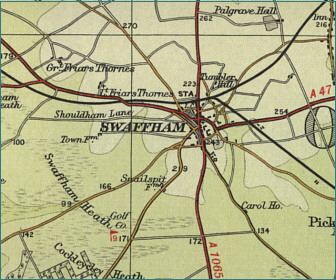 Swaffham Map