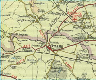 Thame Map