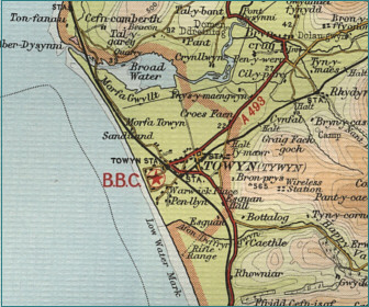 Towyn Map