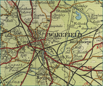 Wakefield Map