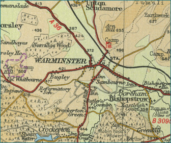 Warminster Map