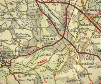 Watford Map