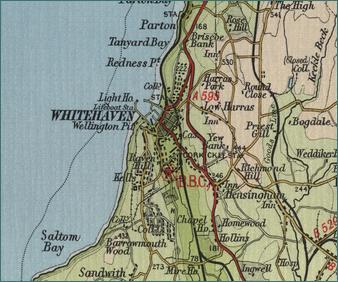 Whitehaven Map